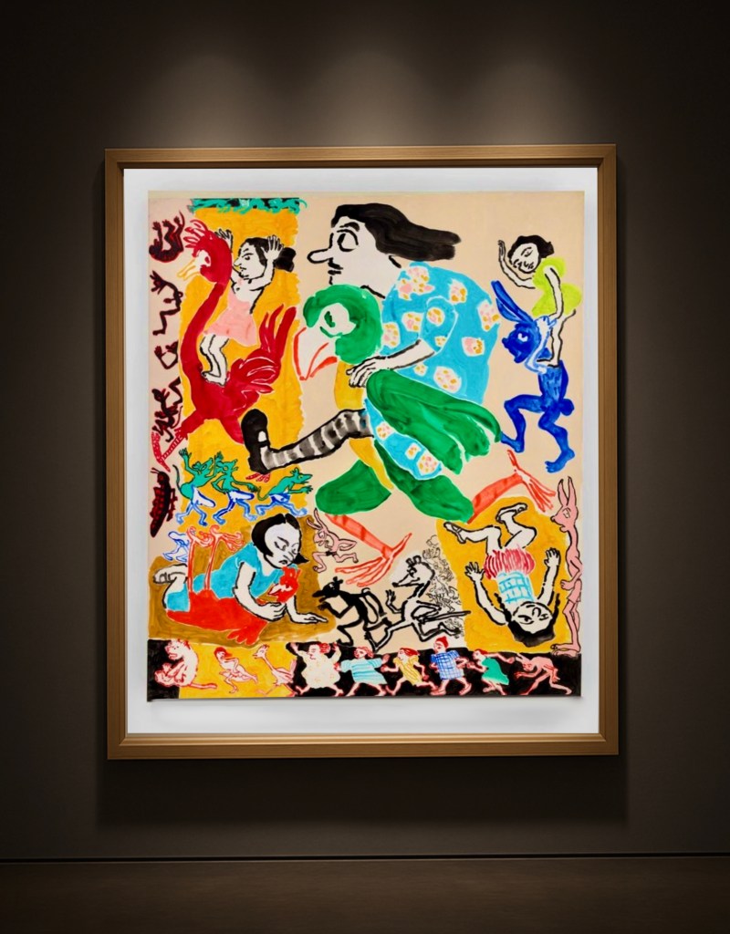 Marathon by Paula Rego, Acrylic on Canvas 